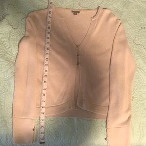 LAST CHANCE! Bone three button cardigan.